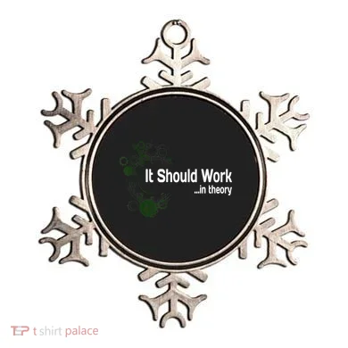 Funny Engineer Meme Design It Should Work In Theory Ornament