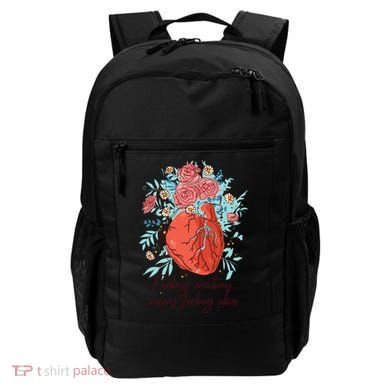 Feeling Emotions Means Feeling Alive Backpack