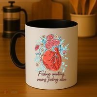 Feeling Emotions Means Feeling Alive Coffee Mug thumb 4