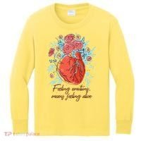 Feeling Emotions Means Feeling Alive Kids Long Sleeve Shirt thumb 0