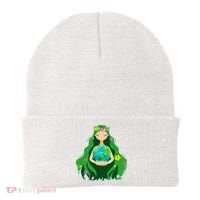 Flower Earth Mother Figure Cute Beanie thumb 0
