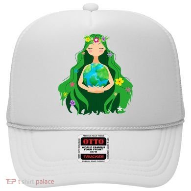 Flower Earth Mother Figure Cute Hat
