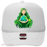 Flower Earth Mother Figure Cute Hat thumb 0