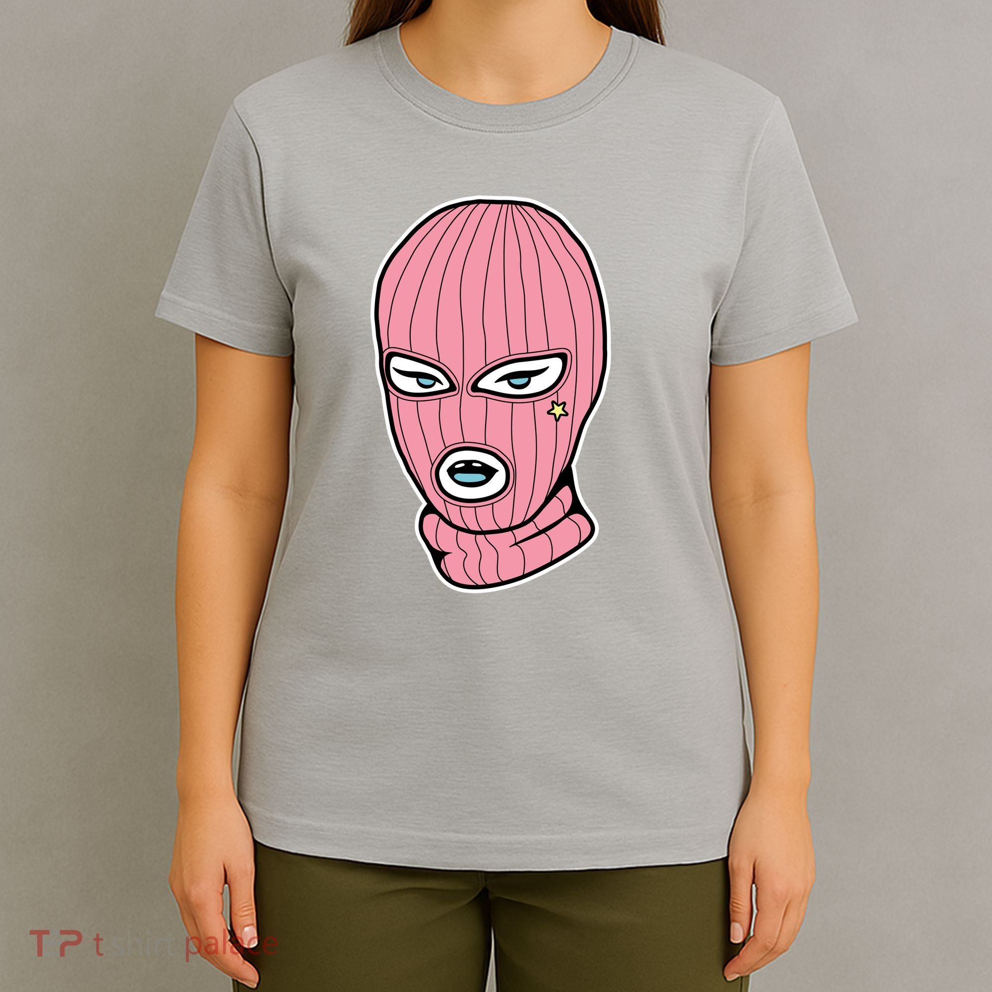Female Pink Ski T-Shirt