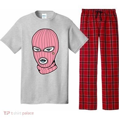 Female Pink Ski Pajama Set