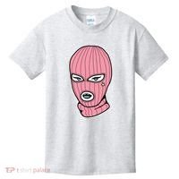Female Pink Ski Kids T-Shirt thumb 0