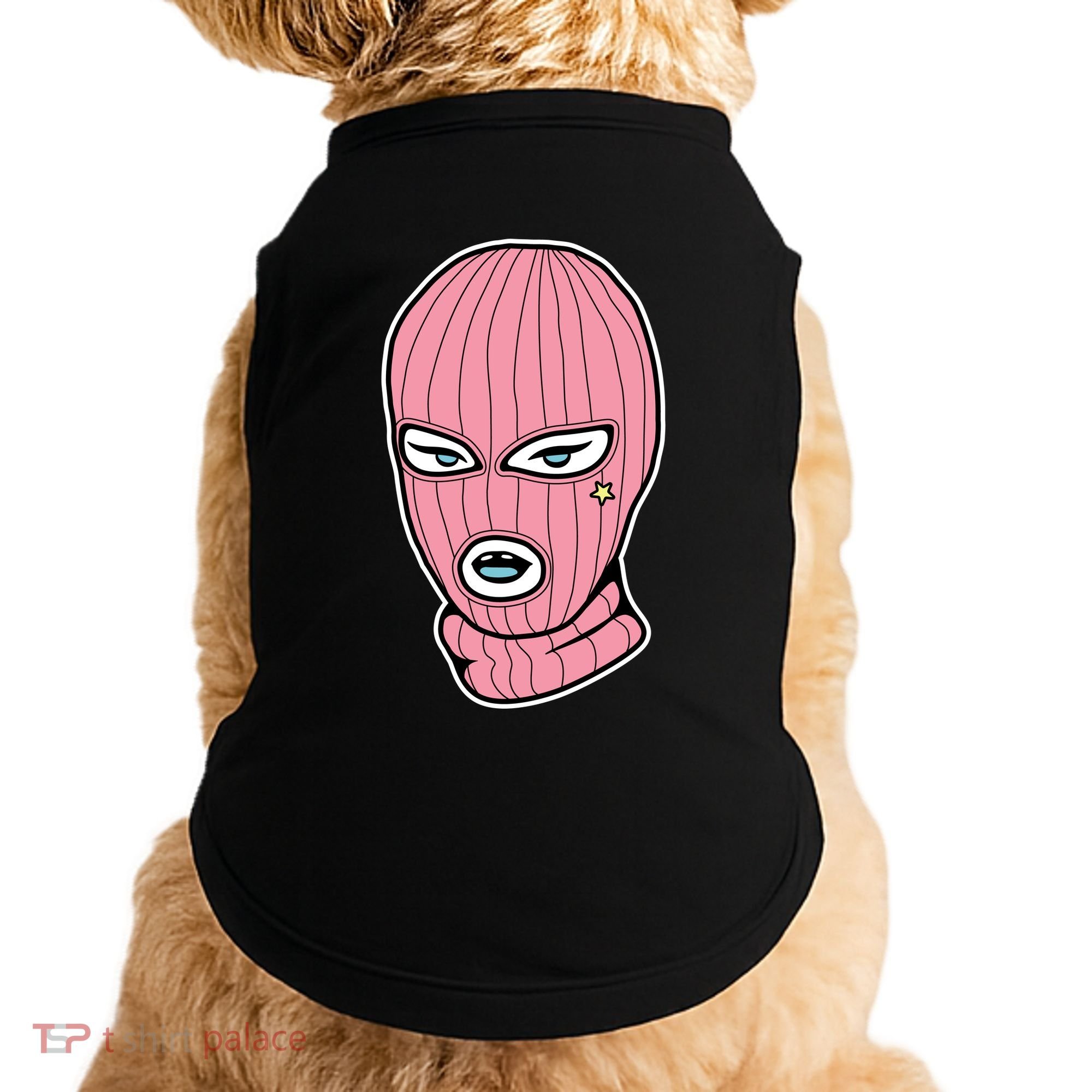 Female Pink Ski Doggie Tank