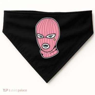 Female Pink Ski USA-Made Doggie Bandana