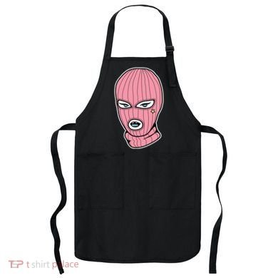 Female Pink Ski Apron