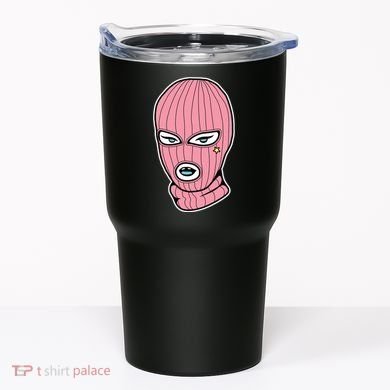 Female Pink Ski Tumbler