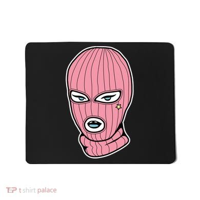 Female Pink Ski Mousepad