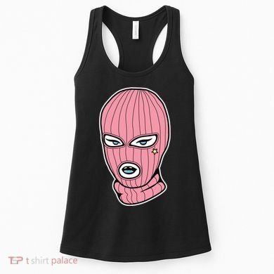 Female Pink Ski Women's Tank Top