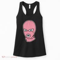 Female Pink Ski Women's Tank Top thumb 0