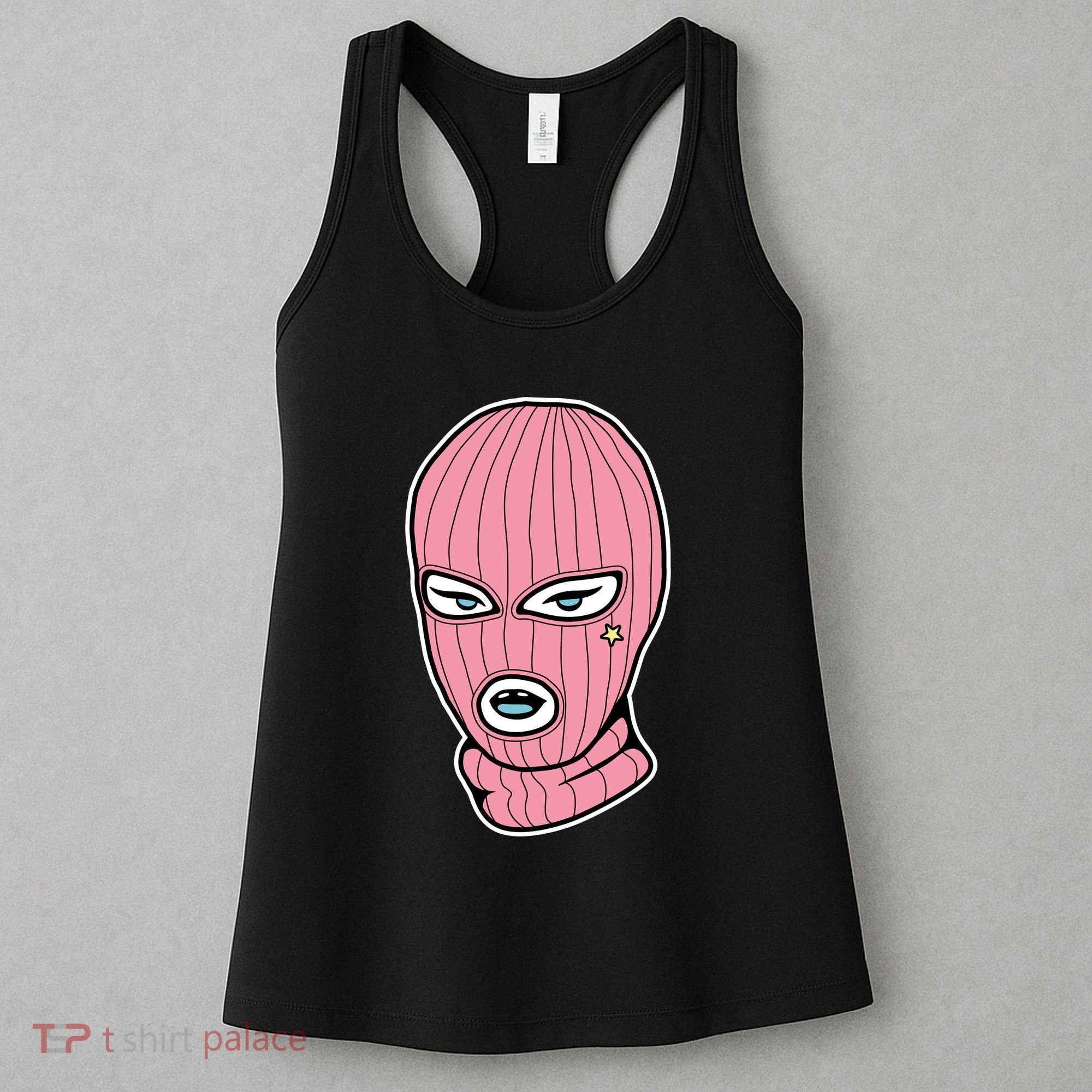 Female Pink Ski Women's Tank Top