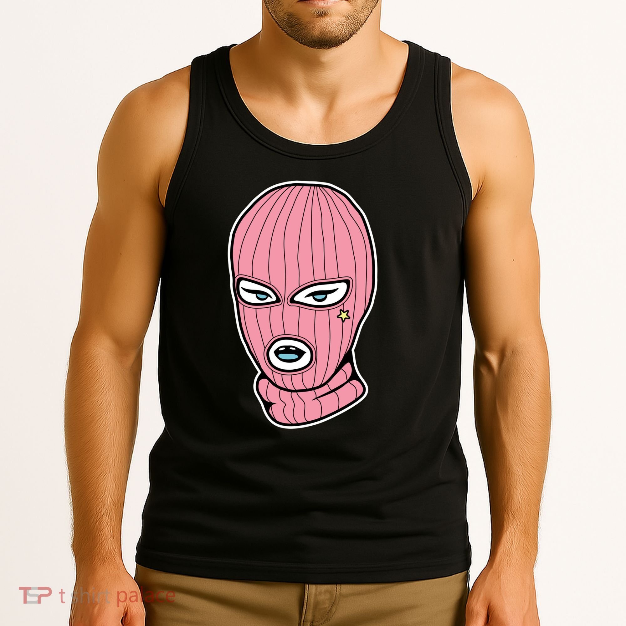 Female Pink Ski Tank Top