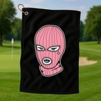 Female Pink Ski Golf Towel thumb 1