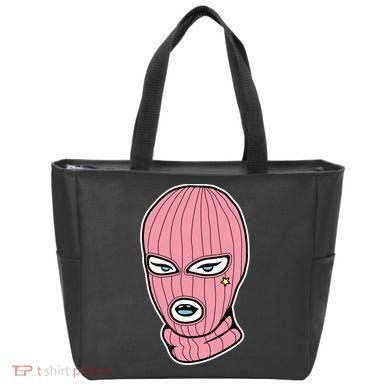 Female Pink Ski Tote Bag
