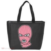 Female Pink Ski Tote Bag thumb 0