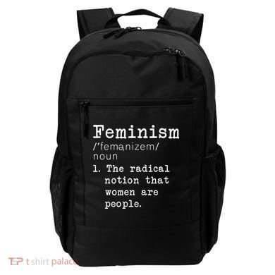Feminism Definition Backpack