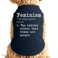 Feminism Definition Doggie Tank thumb 0