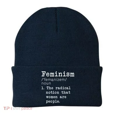 Feminism Definition Beanie