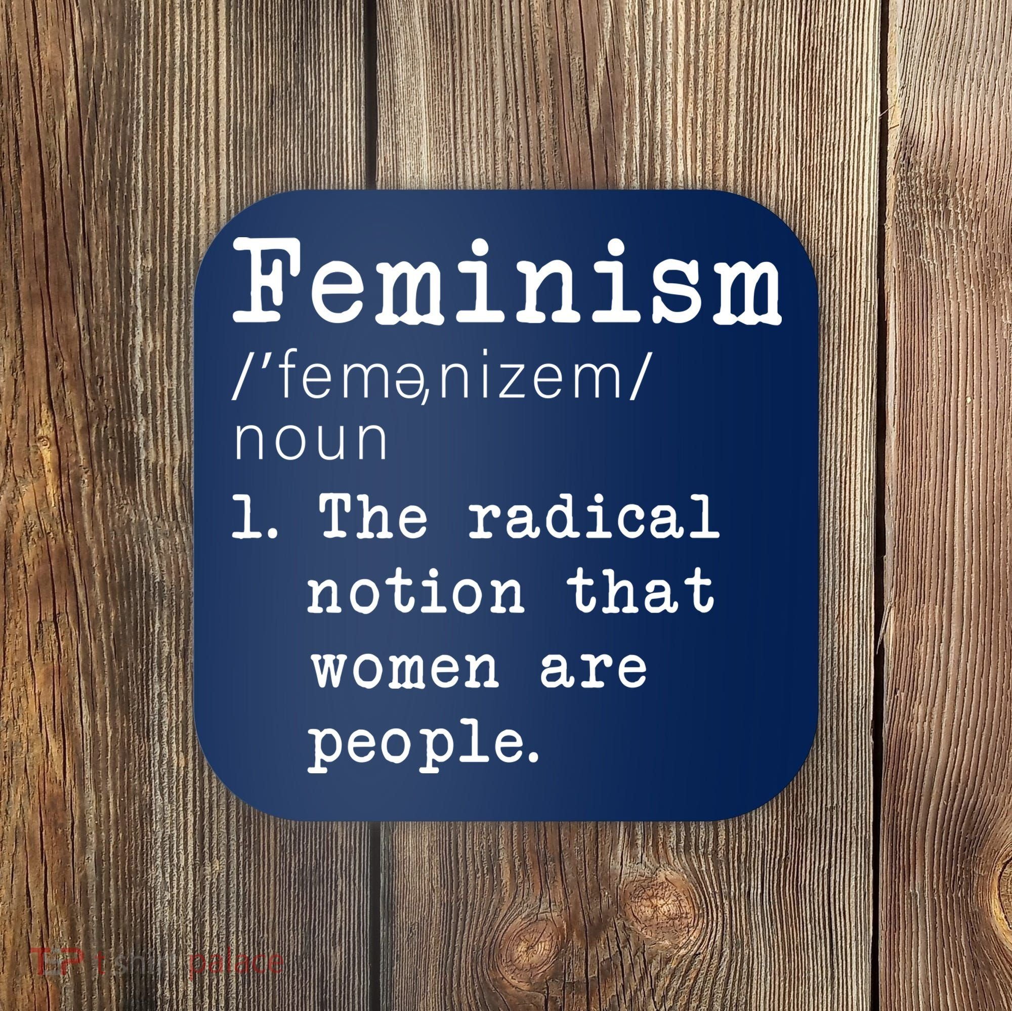 Feminism Definition Coaster