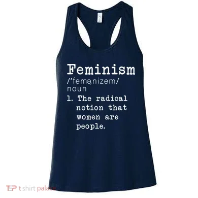 Feminism Definition Women's Tank Top