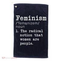 Feminism Definition Golf Towel thumb 0