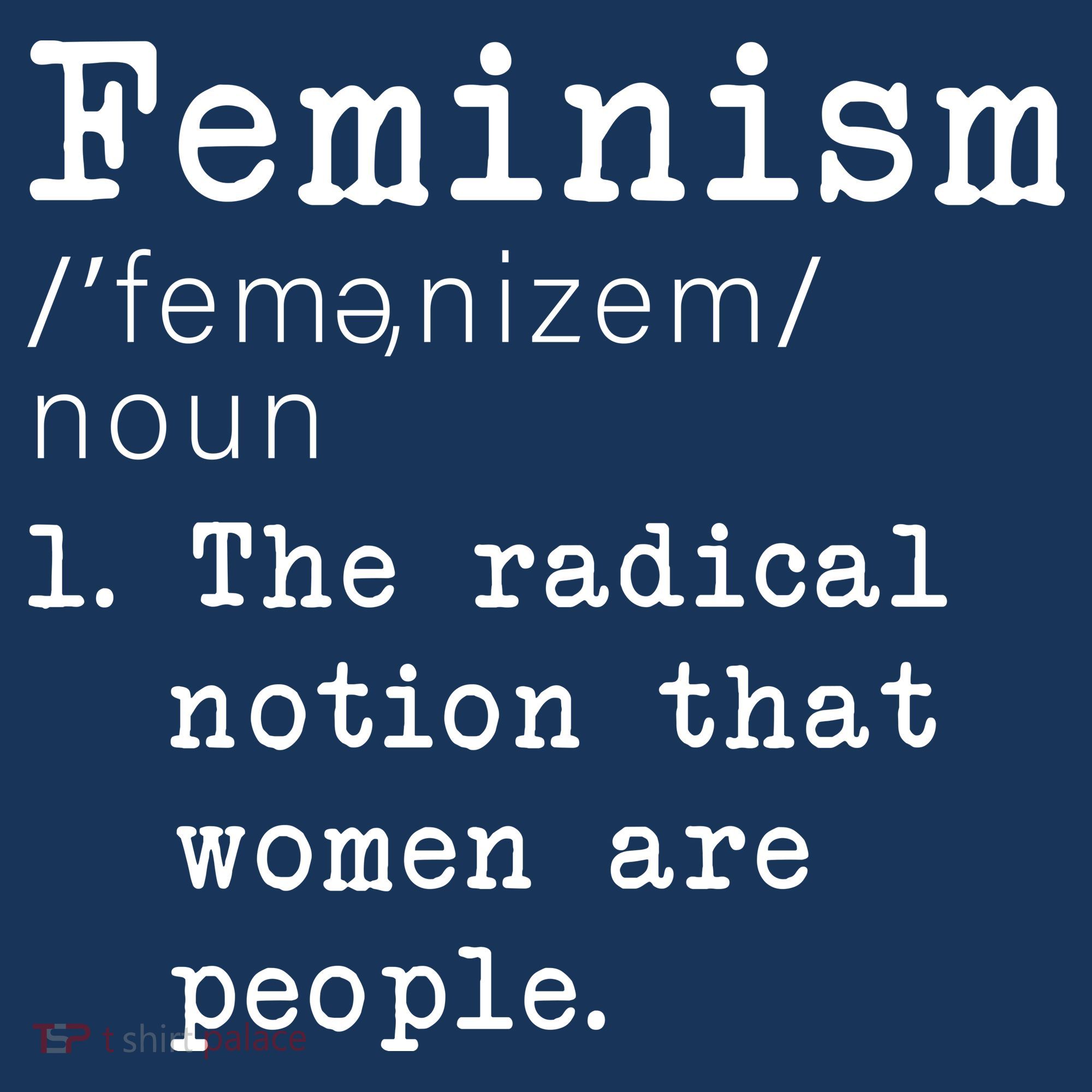 Feminism Definition Women's Long Sleeve Shirt