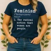 Feminism Definition Women's T-Shirt thumb 2