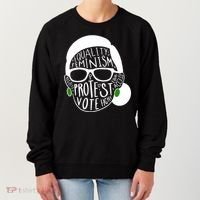 Feminism Equality Protest Vote Ruth Bader Ginsburg Women's Sweatshirt thumb 0