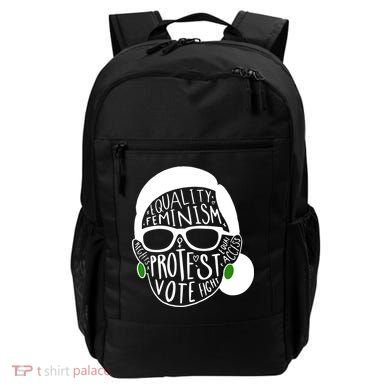 Feminism Equality Protest Vote Ruth Bader Ginsburg Backpack
