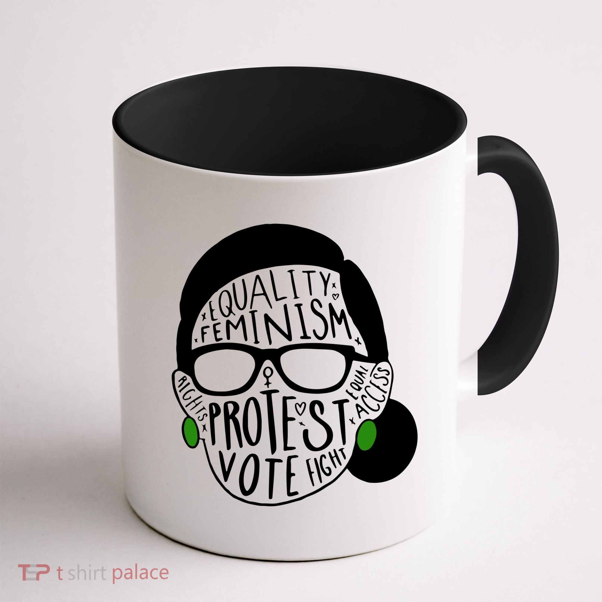 Feminism Equality Protest Vote Ruth Bader Ginsburg Coffee Mug