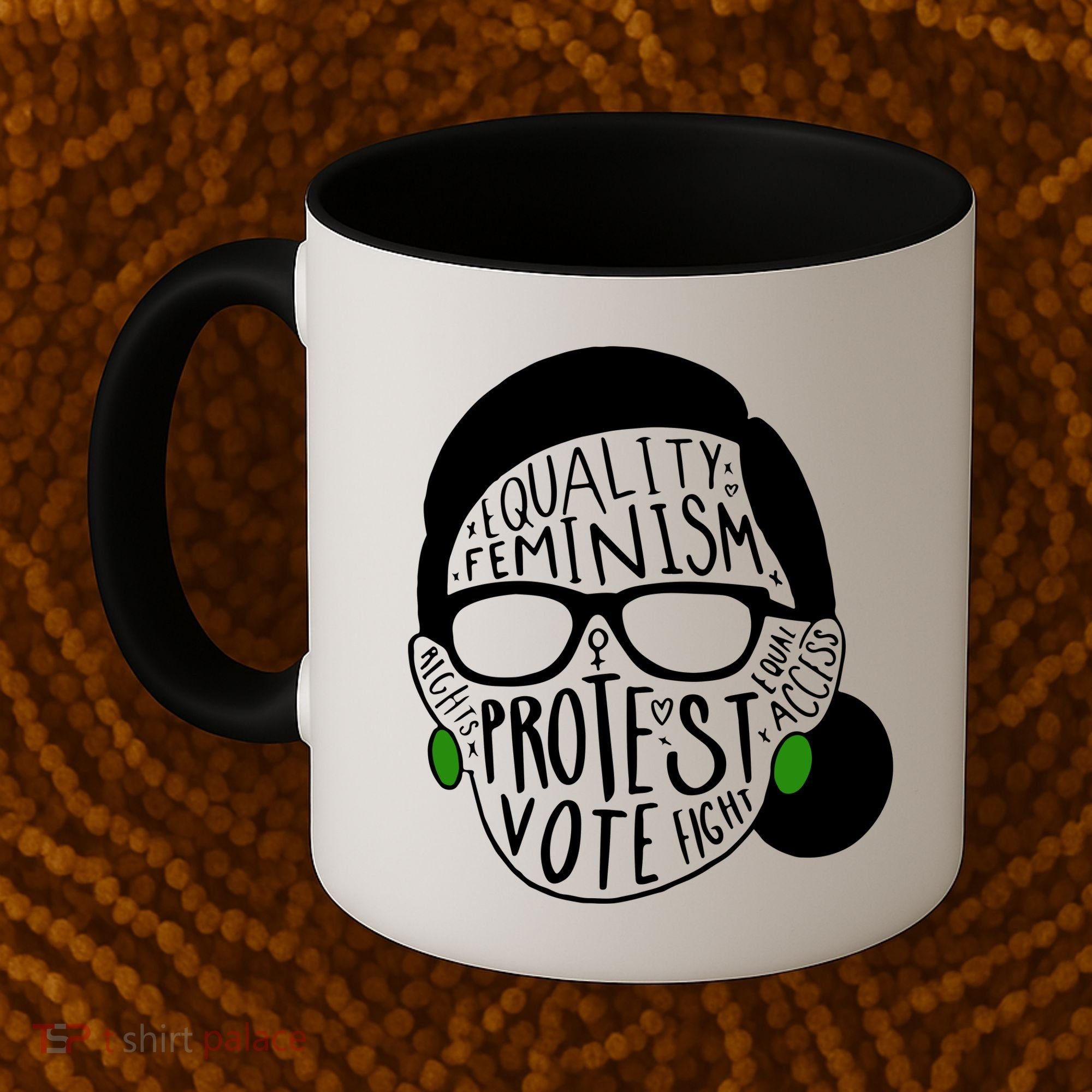 Feminism Equality Protest Vote Ruth Bader Ginsburg Coffee Mug