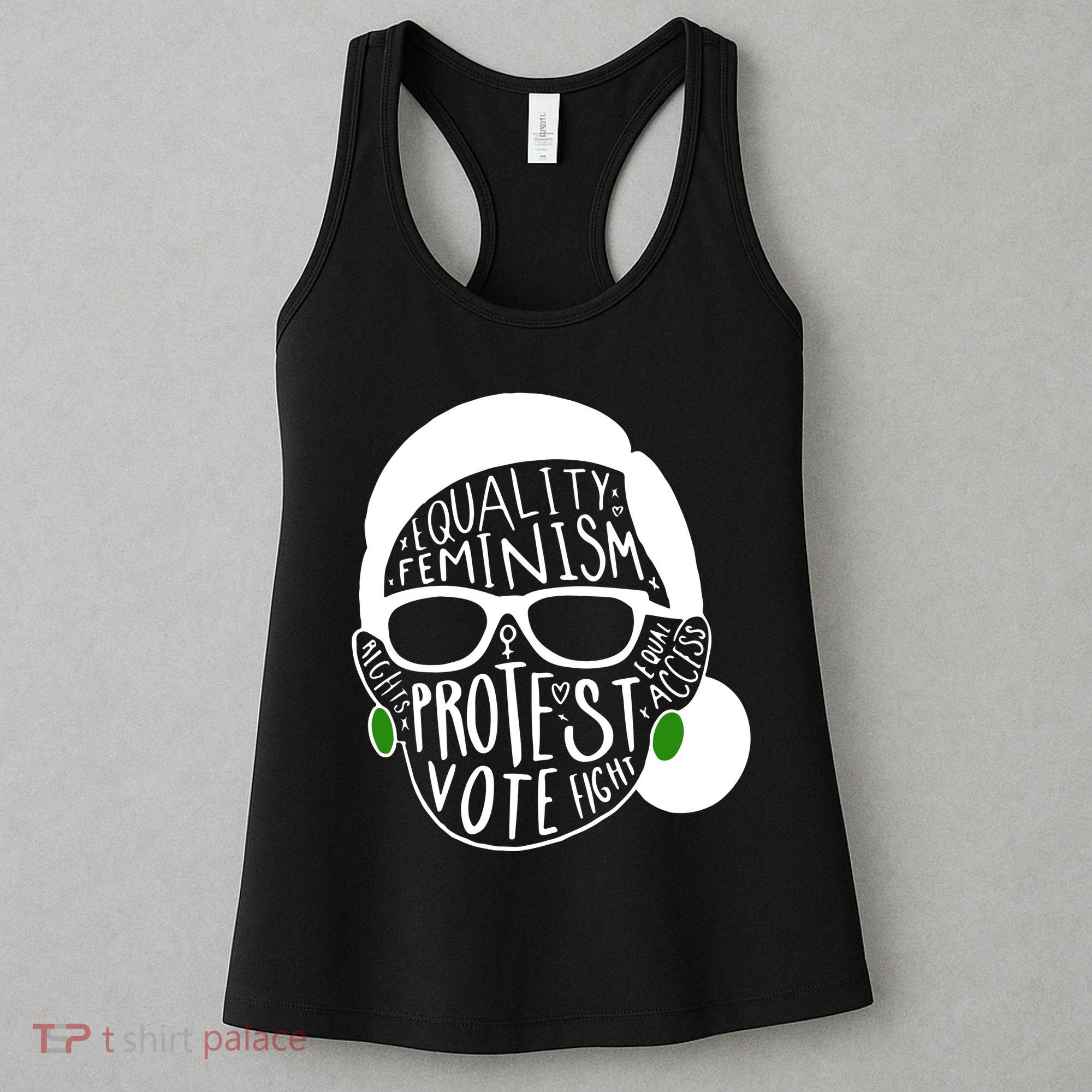 Feminism Equality Protest Vote Ruth Bader Ginsburg Women's Tank Top