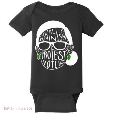 Feminism Equality Protest Vote Ruth Bader Ginsburg Baby Bodysuit