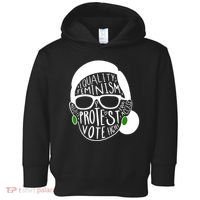 Feminism Equality Protest Vote Ruth Bader Ginsburg Toddler Hoodie thumb 0