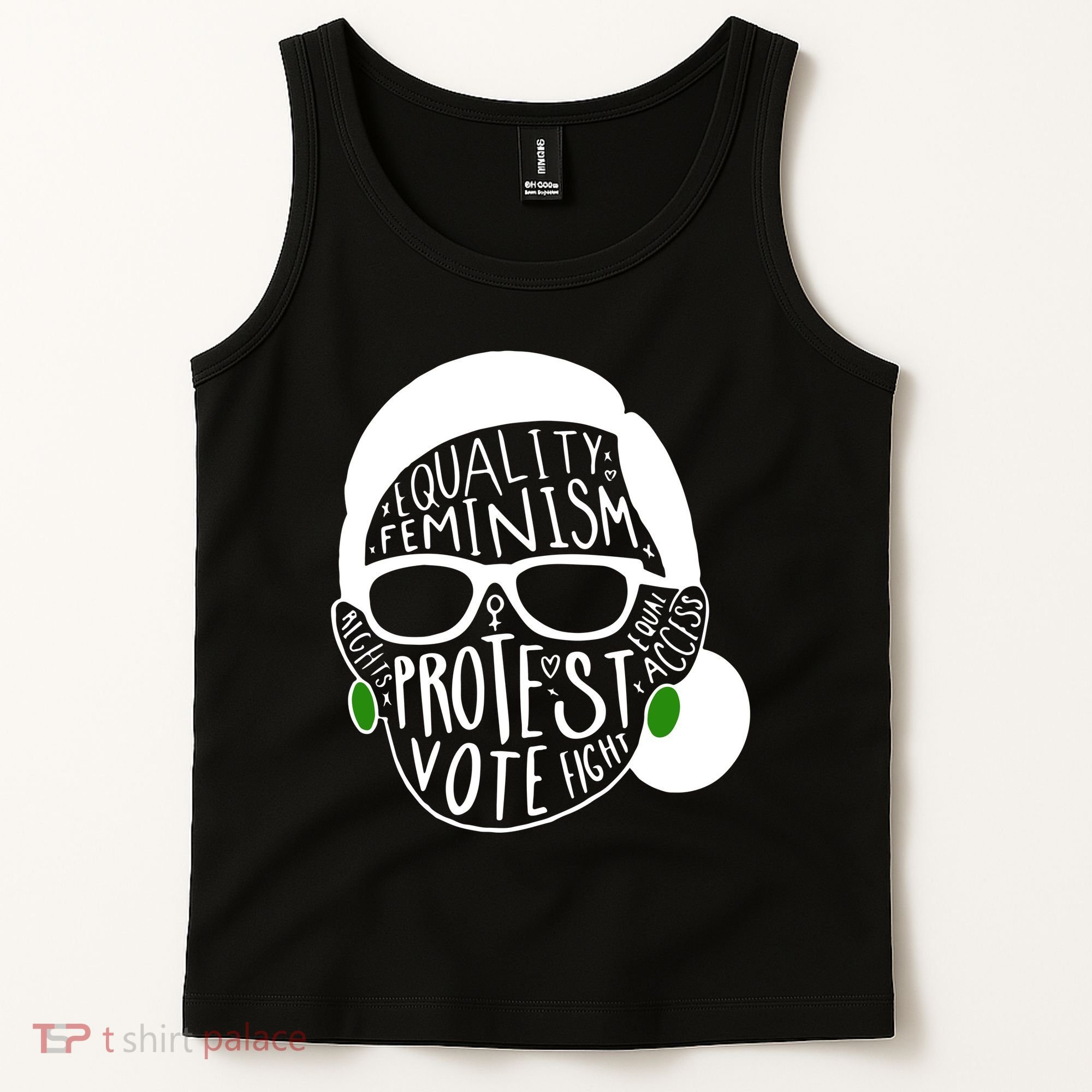 Feminism Equality Protest Vote Ruth Bader Ginsburg Tank Top