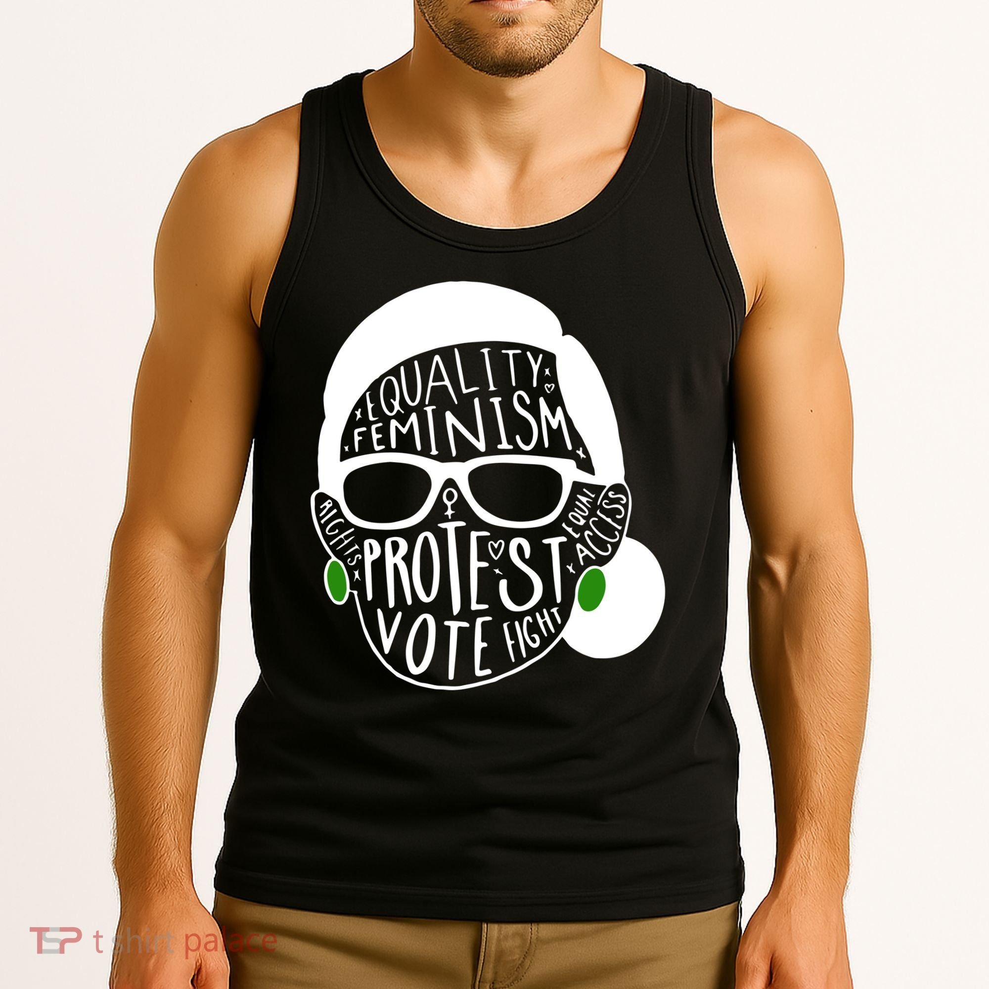 Feminism Equality Protest Vote Ruth Bader Ginsburg Tank Top