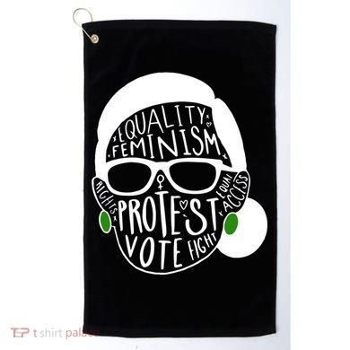 Feminism Equality Protest Vote Ruth Bader Ginsburg Golf Towel