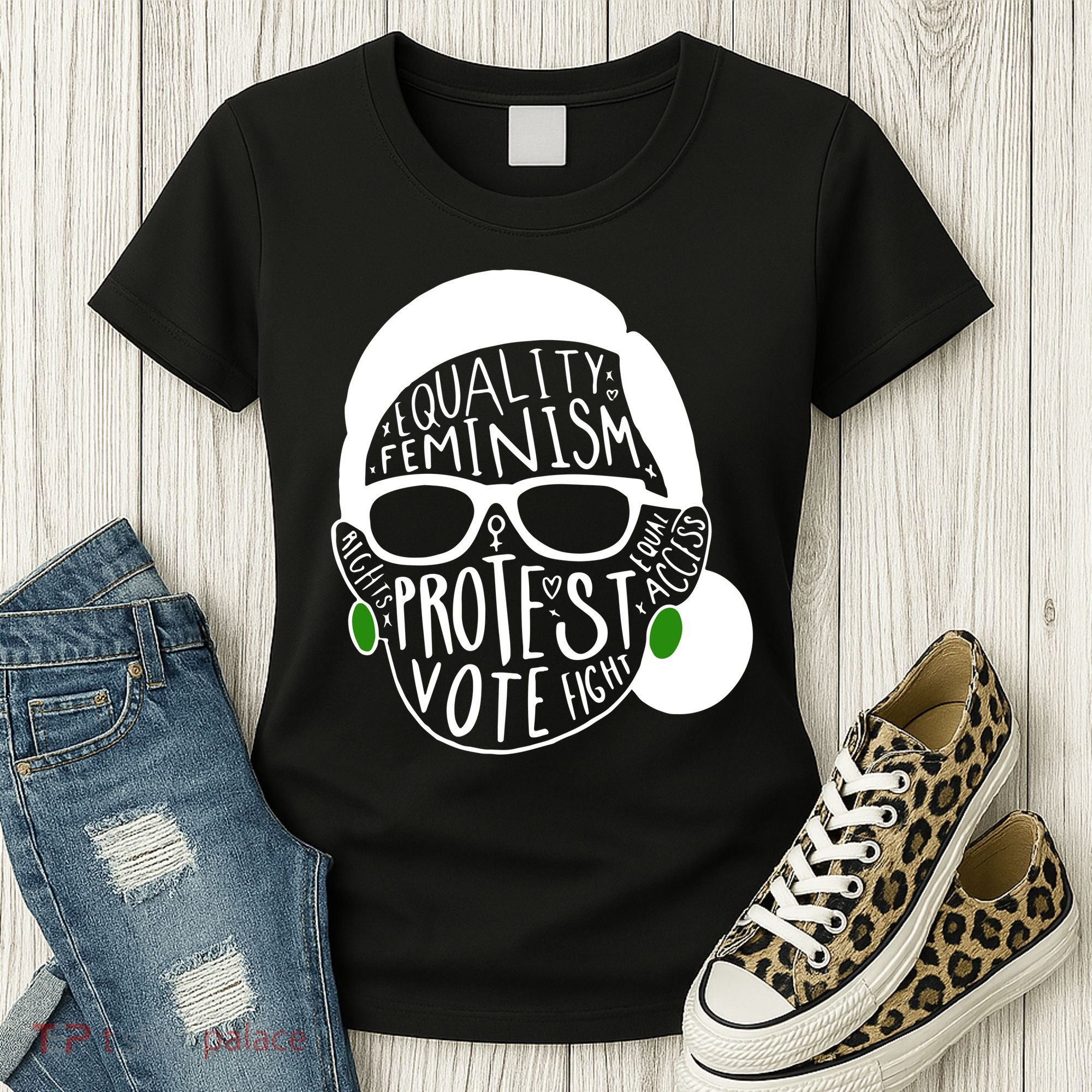 Feminism Equality Protest Vote Ruth Bader Ginsburg Women's T-Shirt