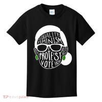 Feminism Equality Protest Vote Ruth Bader Ginsburg Kids T-Shirt thumb 0