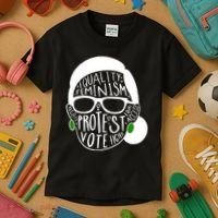 Feminism Equality Protest Vote Ruth Bader Ginsburg Kids T-Shirt thumb 3