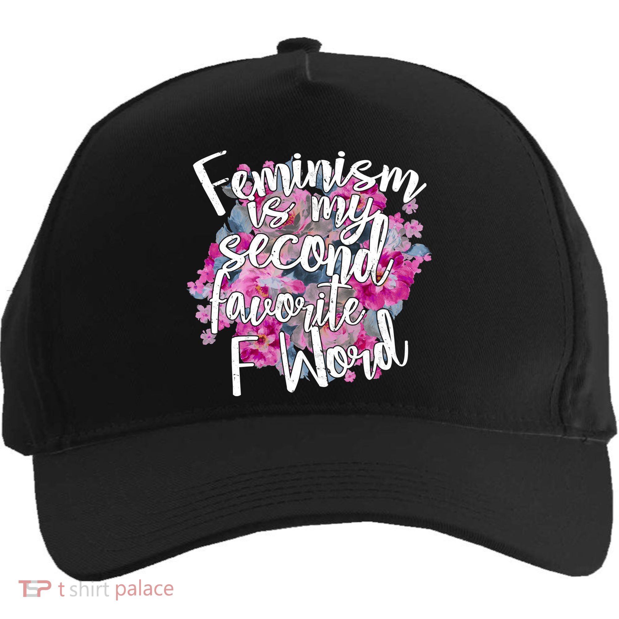 Feminism Is My Second Favorite F Word Five-Panel Snapback Cap