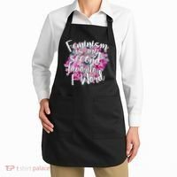 Feminism Is My Second Favorite F Word Apron thumb 2