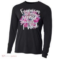 Feminism Is My Second Favorite F Word Cooling Performance Long Sleeve Crew thumb 0