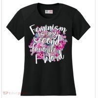 Feminism Is My Second Favorite F Word Women's Cooling Performance Crew T-Shirt thumb 0