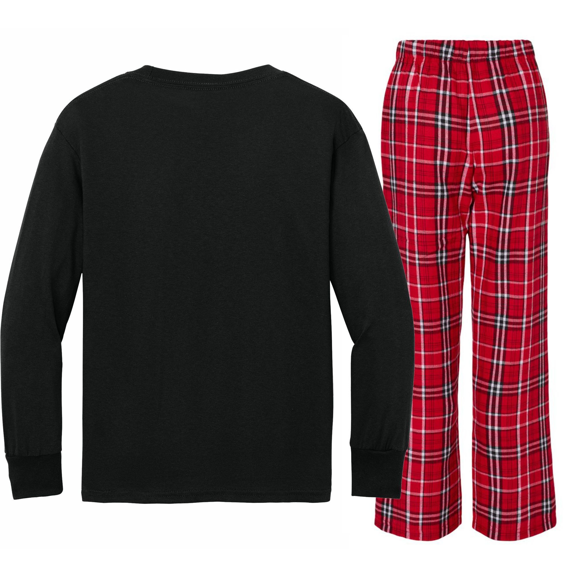 Feminism Is My Second Favorite F Word Kids Long Sleeve Plaid Pajama Set