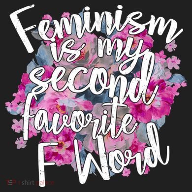 Feminism Is My Second Favorite F Word Kids Long Sleeve Plaid Pajama Set