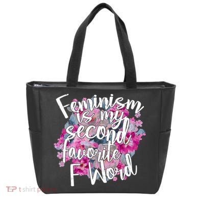Feminism Is My Second Favorite F Word Tote Bag